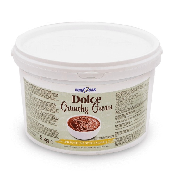 Dolce Crunchy 5kg - crema cacao cu biscuiti crocanti