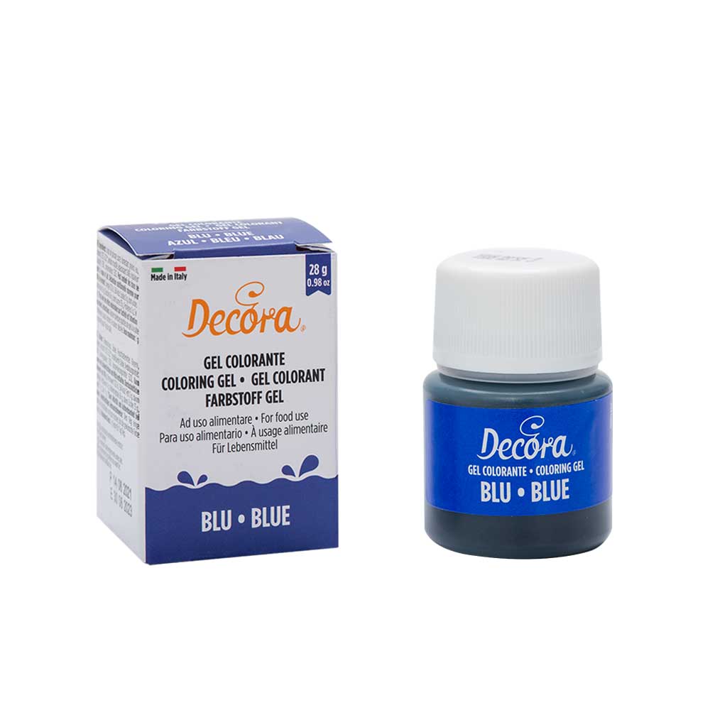 Colorant gel albastru Decora 28g