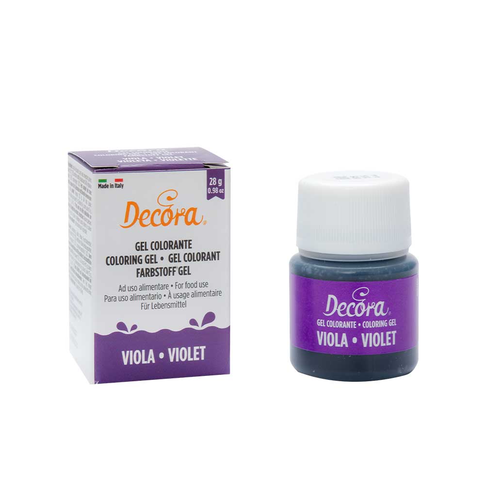 Colorant gel violet Decora 28g