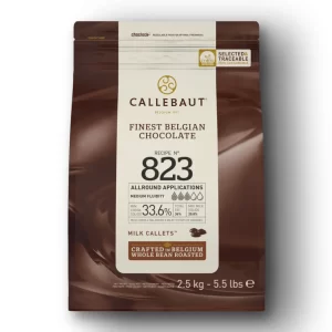 Callebaut 823 ciocolata cu lapte 2.5kg