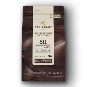 Callebaut 811 ciocolata neagra 1kg