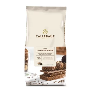 Callebaut mousse ciocolata neagra 75% - 800g