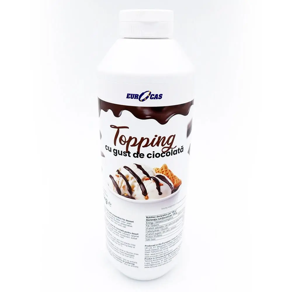 Topping / sirop cu gust de ciocolata 1kg