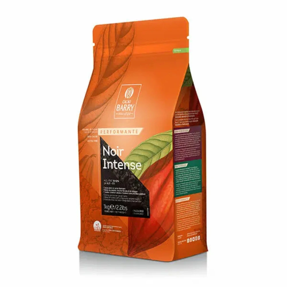 Cacao pudra alcalinizata Noir Intense Cacao Barry 1kg