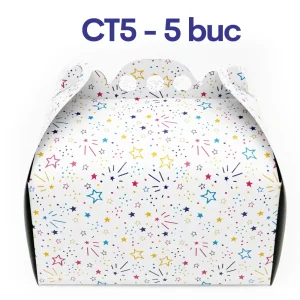 Cutii tort CT5 cu stelute 30×40cm