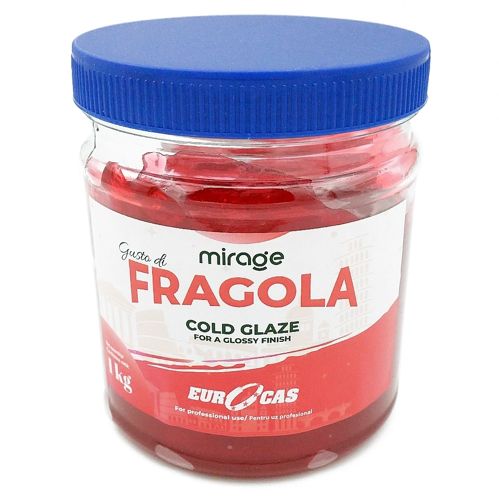 Mirage Fragola 1kg – glazura cu aroma de capsuni