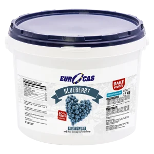 Umplutura cu Afine Eurocas 12KG, 50% Fruct, Rezistenta la Coacere si Congelare