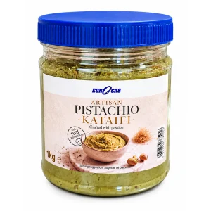Artisan Pistachio Kataifi Crema cu Fistic si Kataif 1kg, pentru Umplut Prajituri, Torturi si Deserturi