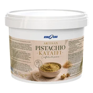 Artisan Pistachio Kataifi Crema cu Fistic si Kataif 3kg, pentru Umplut Prajituri, Torturi si Deserturi